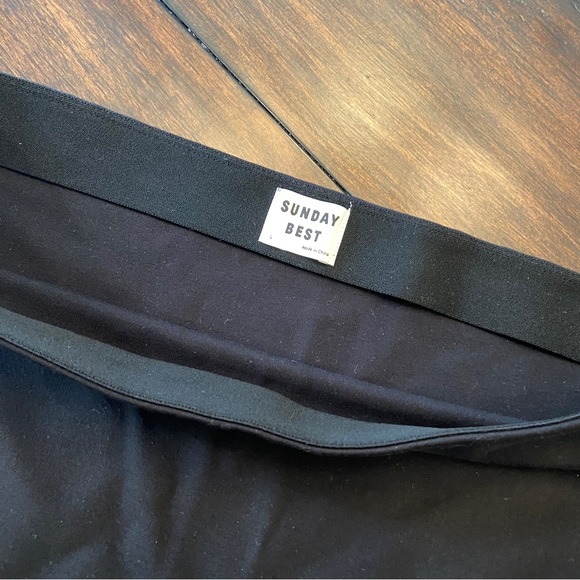 SUNDAY BEST NORA SKIRT BLACK - Picture 3 of 6